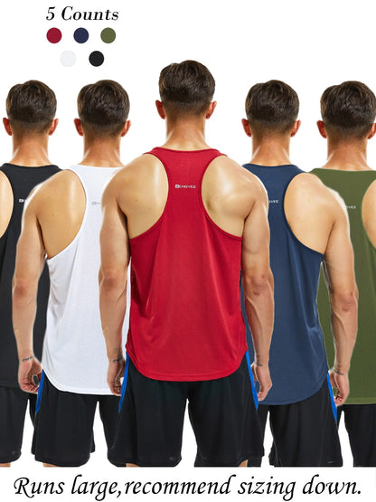 Round Neck Sports Racerback Tank Top