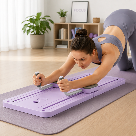Foldable AB, Pilates Reformer Exercise Board