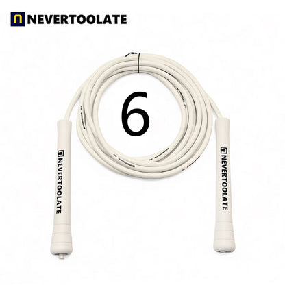 NeverTooLate™ ProSpeed Jump Rope – Lightweight, Durable &amp; Fast