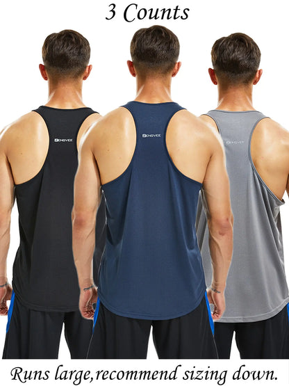 Round Neck Sports Racerback Tank Top